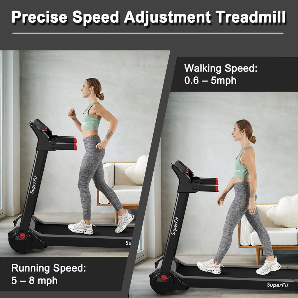 Folding Electric Treadmill Running Machine S4512