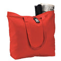 6 Pack Large Canvas Tote Bag with Zippered Closure M76167