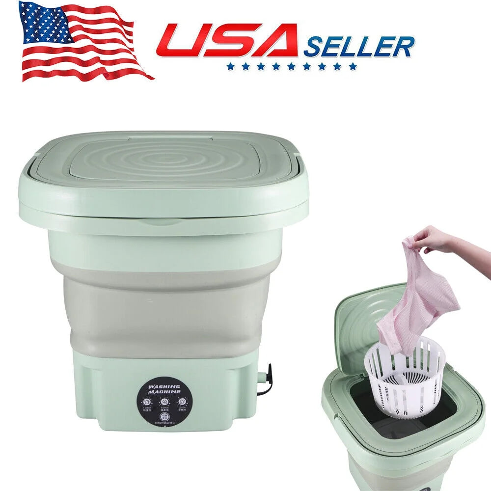 8L Foldable Mini Laundry Washer A665472