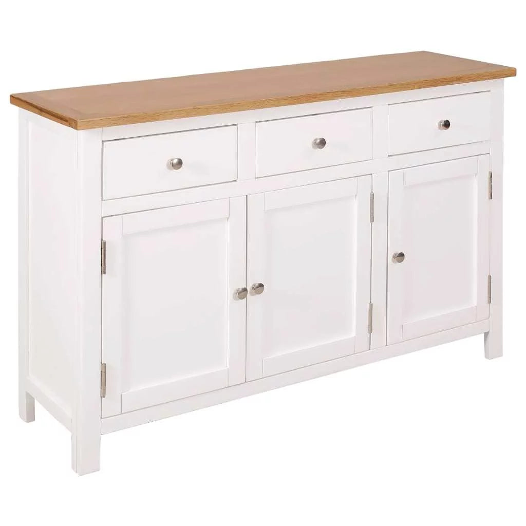 Solid Oak Wood Sideboard L24911