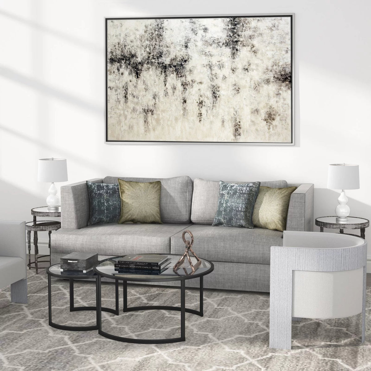 Round Nested Coffee Table M7862