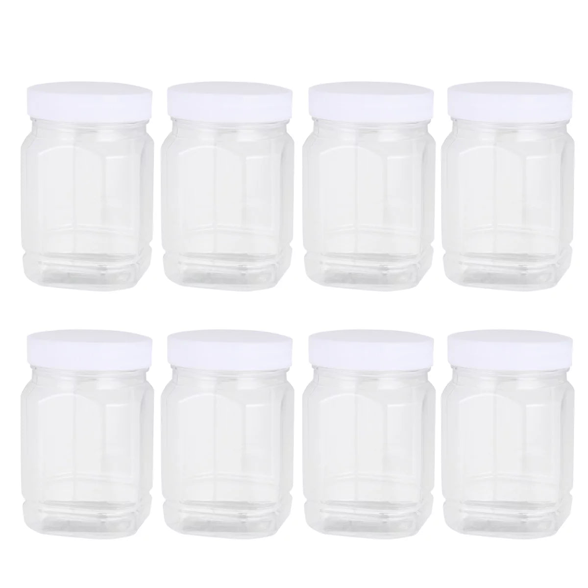 8 Pc Airtight Leakproof Plastic Storage Containers W91287