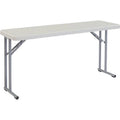 White Plastic Folding Seminar Table G607