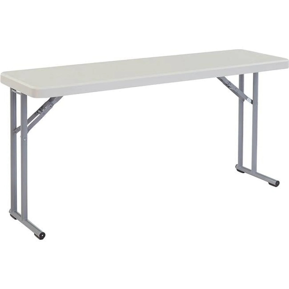 White Plastic Folding Seminar Table G607