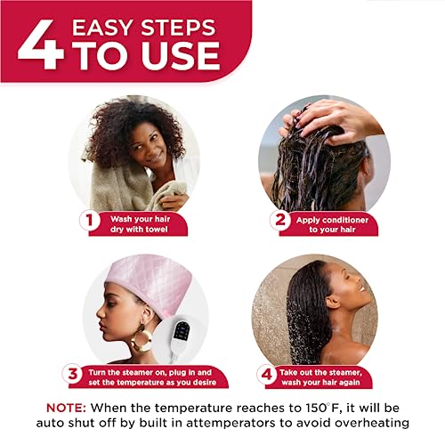 Hair Steamer with Heat Cap P15106