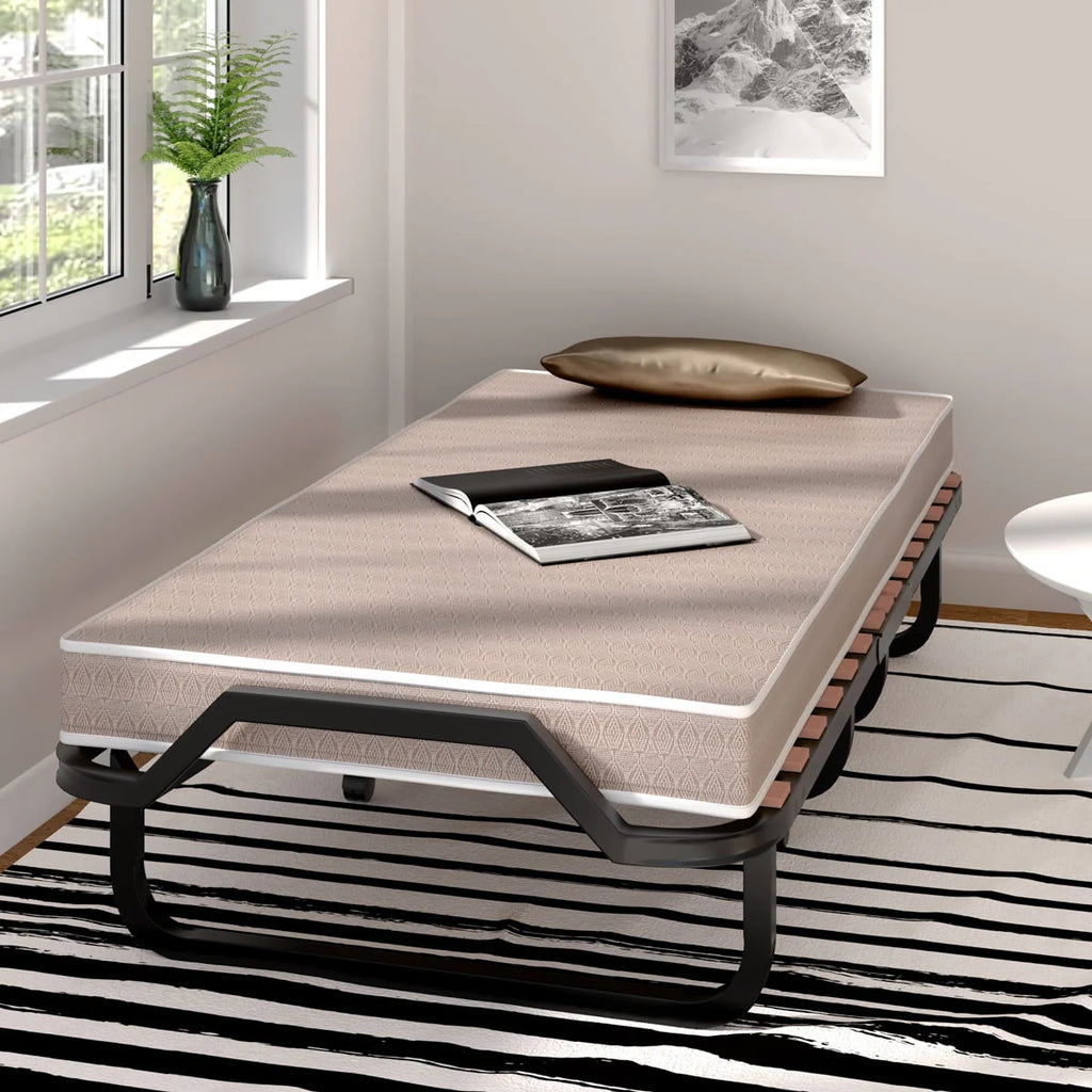 Folding Bed with Memory Foam and Metal Frame K2720