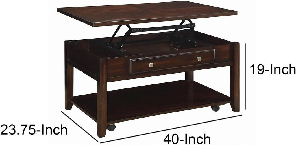 Wooden Coffee Table With Lift Top F773619