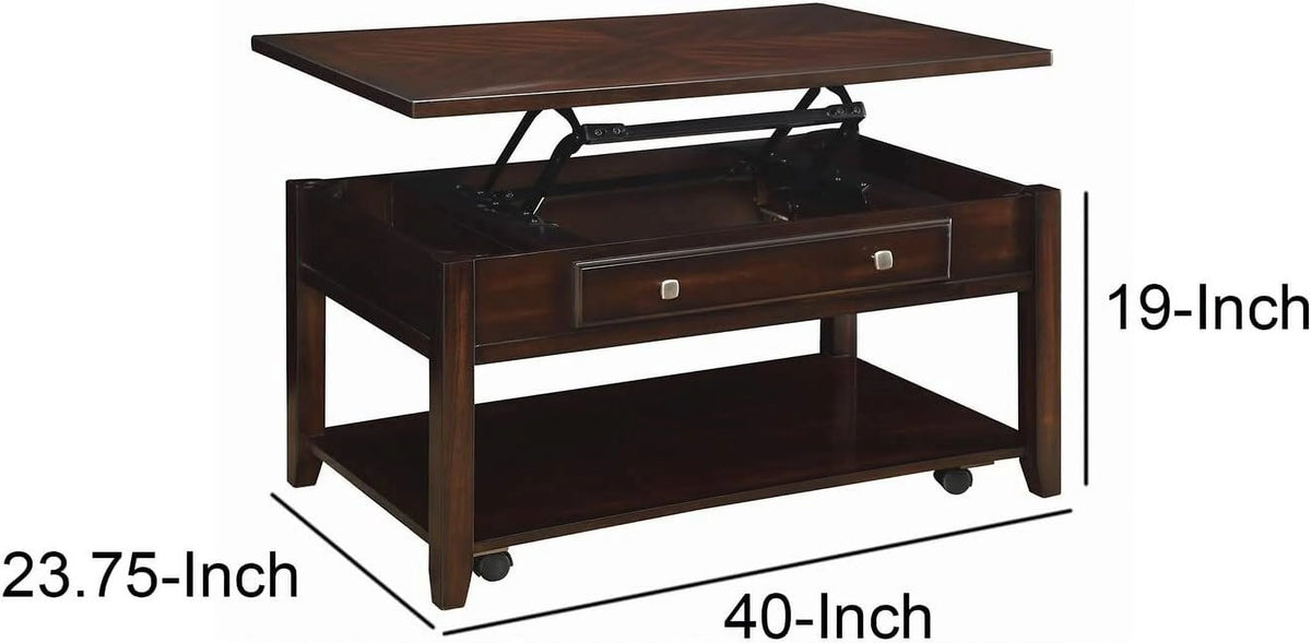 Wooden Coffee Table With Lift Top F773619