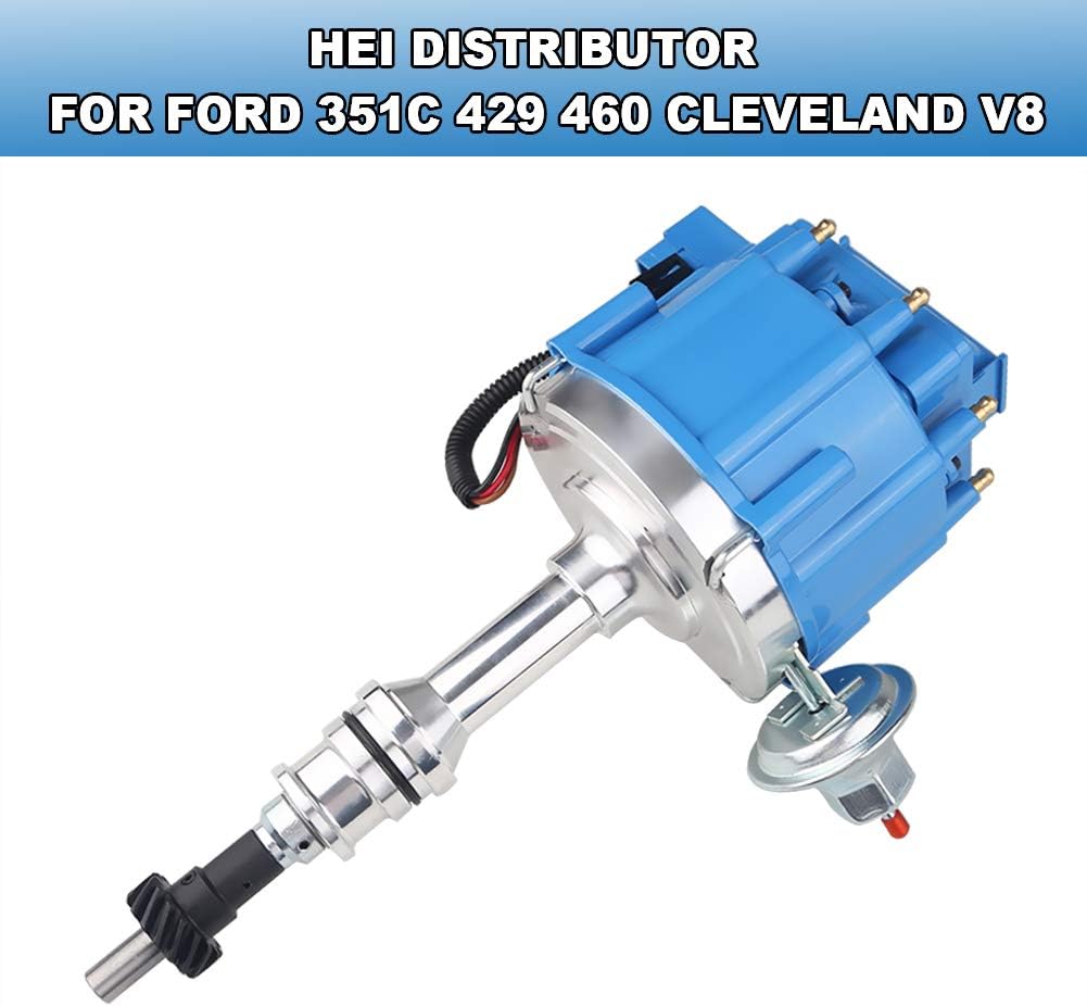 Complete Ignition Distributor 65k Coil 7500RPM Blue Cap Pack of 2 R604680