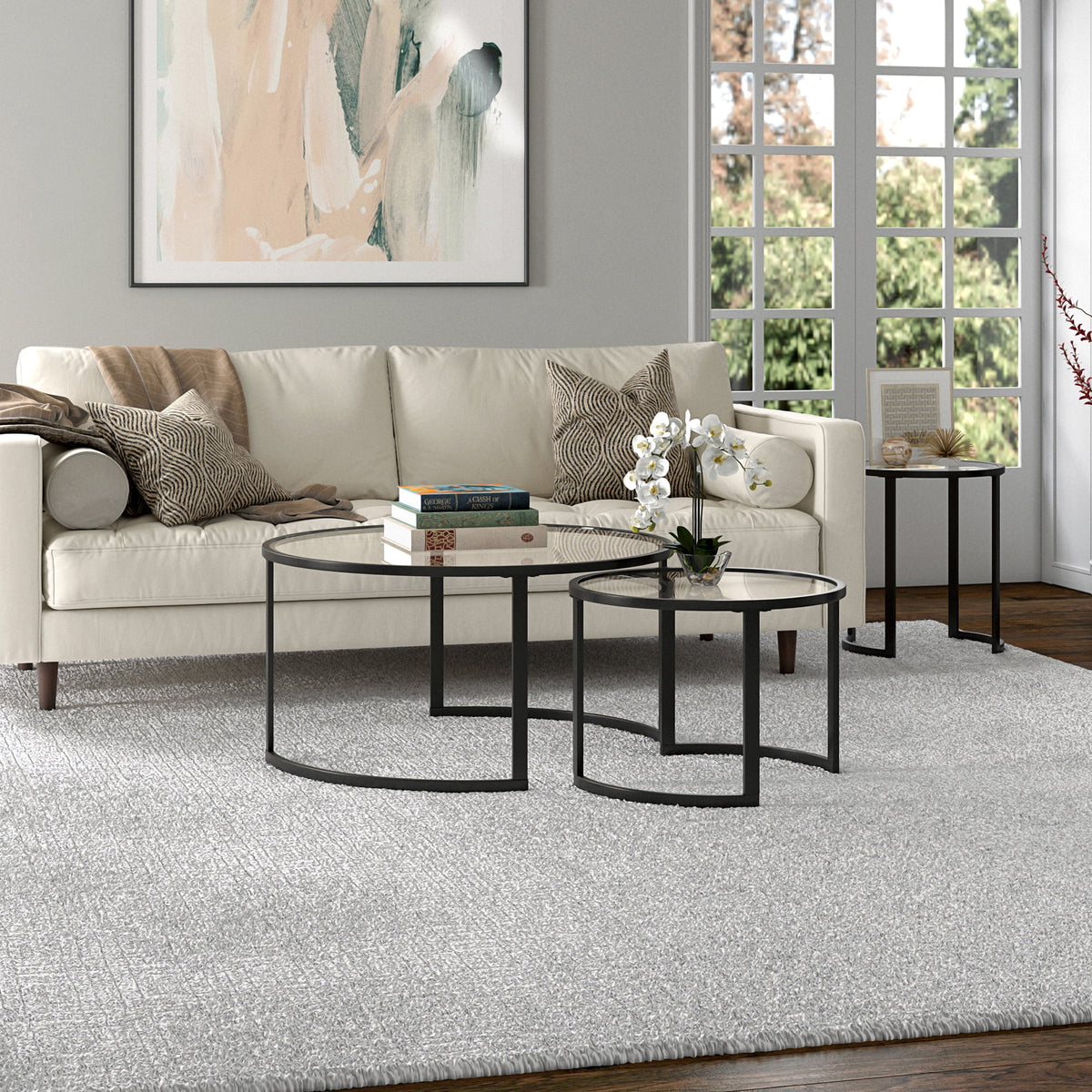 Round Nested Coffee Table M7862