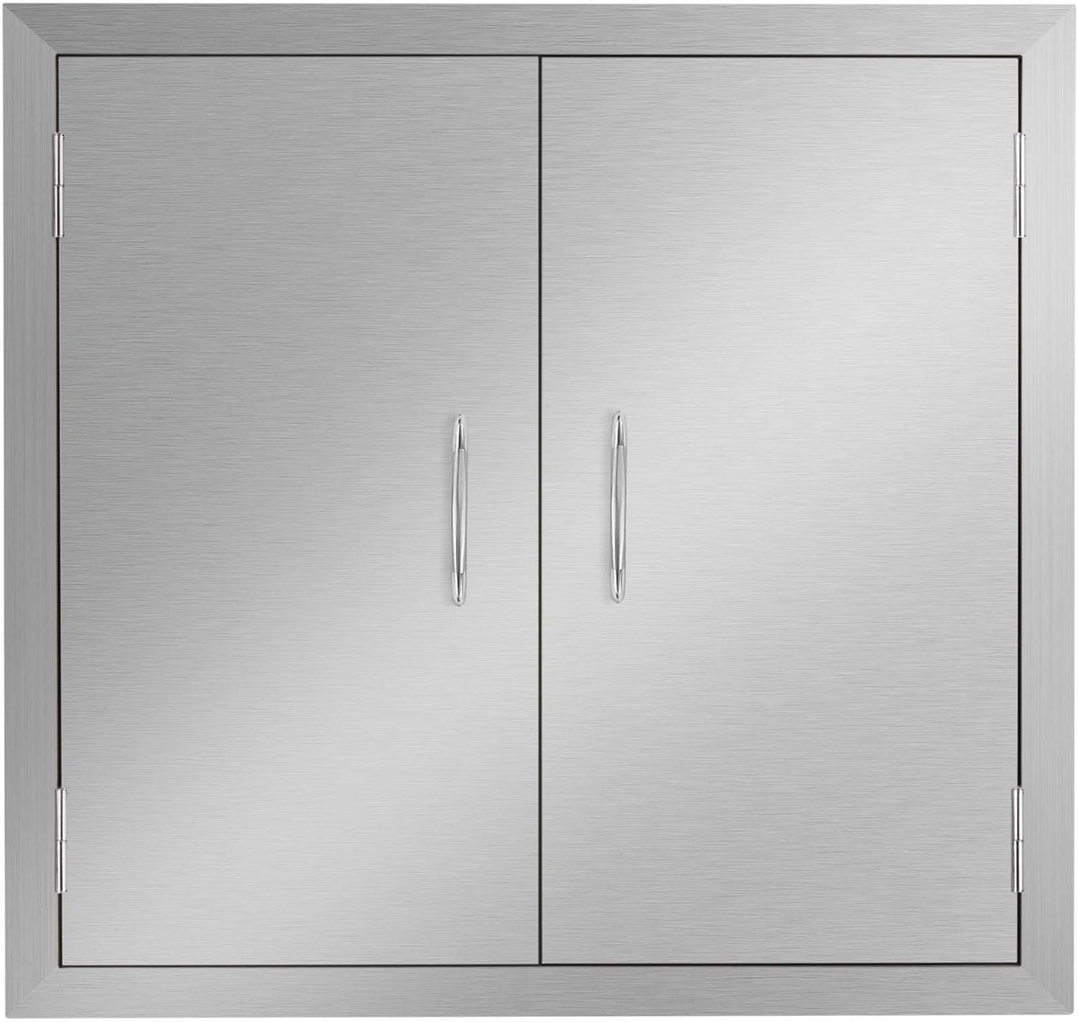 Stainless Steel Double Wall Outdoor Kitchen Doors 31W x 24H Inch X3207