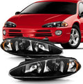 Black Headlights Replacement Driver + Passenger Side B997128