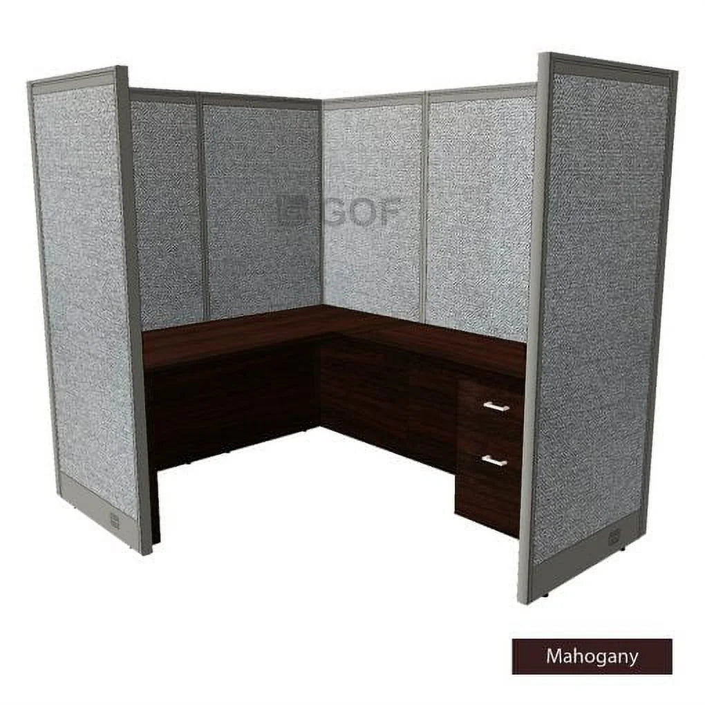 1 Person Workstation Cubicle with Desk T1984