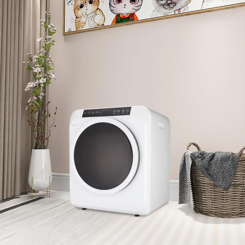 White Stainless Electric Dryer X850493
