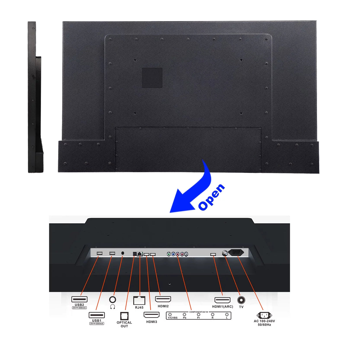 55 inch 4K LED Waterproof Outdoor TV P779