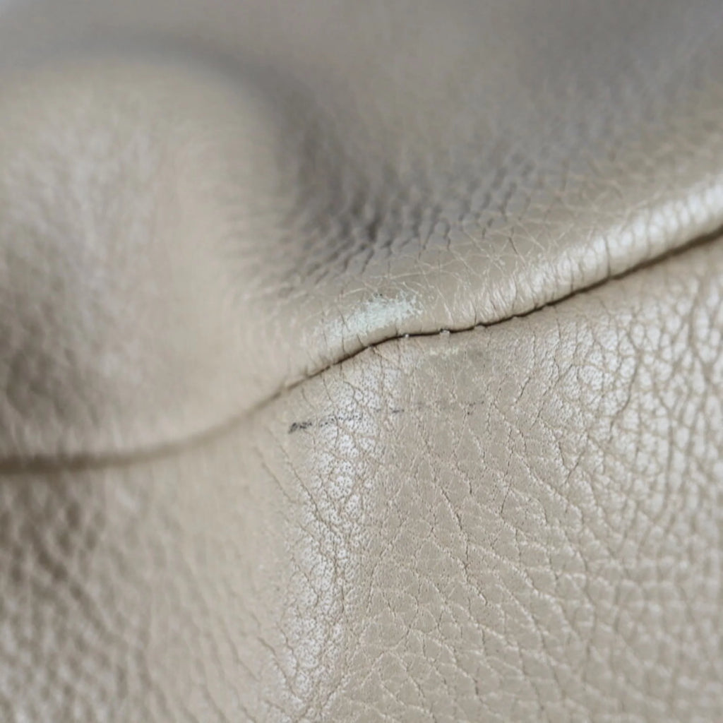 Pre-Owned Beige Leather 2WAY Shoulder Bag S131459