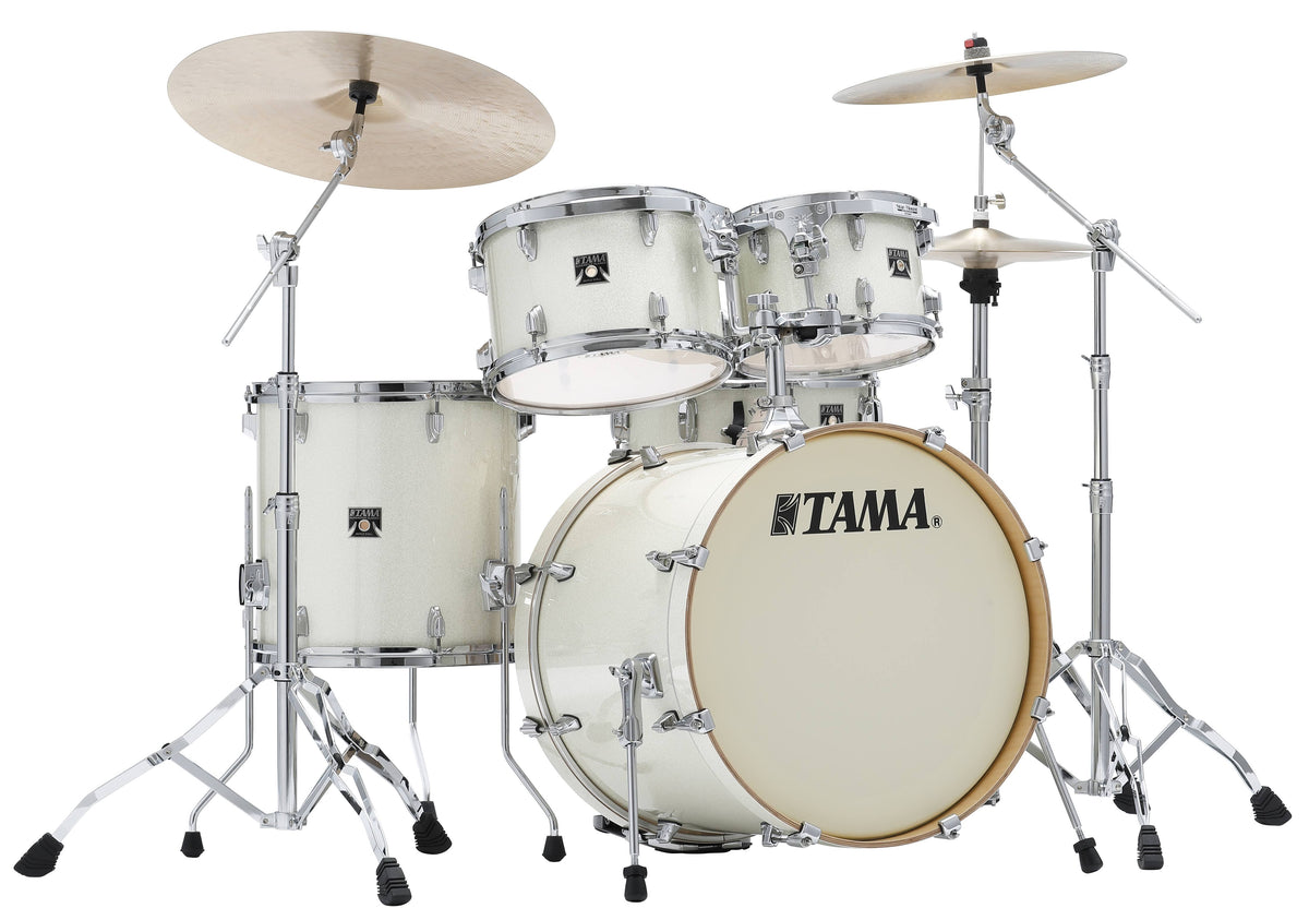 5-Piece Shell Pack with 20" Bass Drum Vintage White Sparkle Q3480