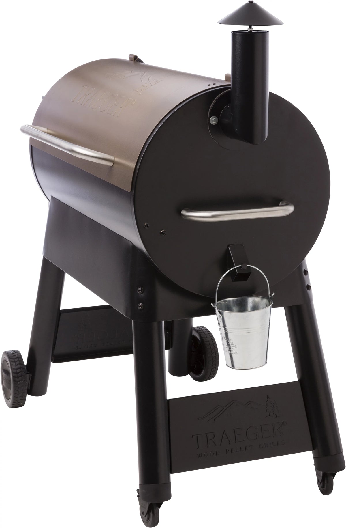 Bronze Wood Pellet Grill and Smoker E5642