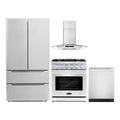 30 Gas Range, Wall Mount Range Hood, Refrigerator with Ice Maker and Dishwasher C462062