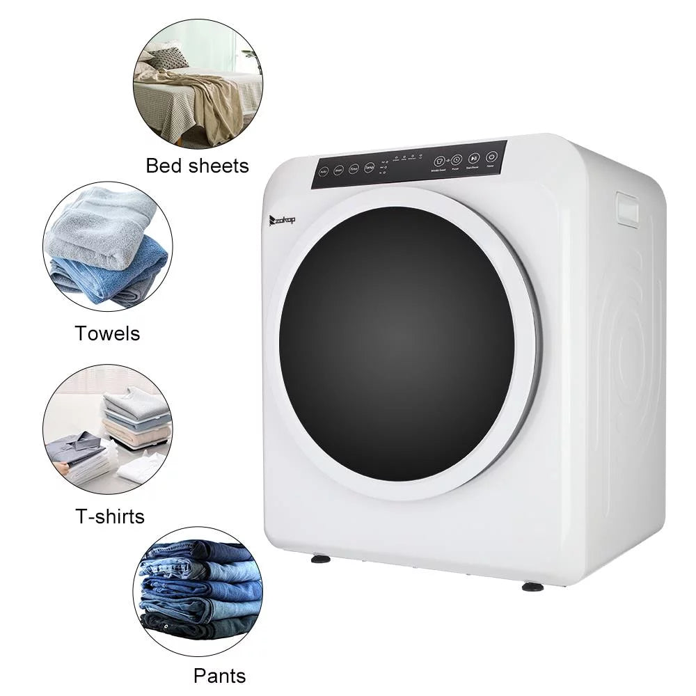 White Stainless Electric Dryer X850493