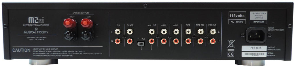 Black Stereo Integrated Amplifier F249041