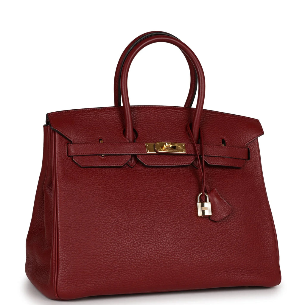 Pre-owned Togo Leather Handbag U788