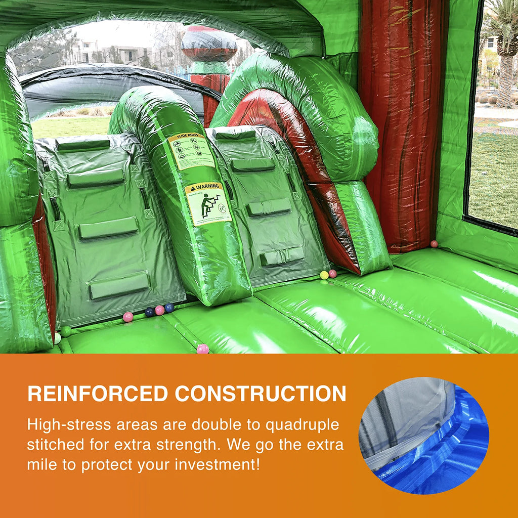 Commercial Grade Bounce House with Slide and Pool G530023