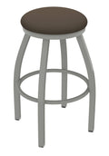 Swivel Counter Stool with Anodized Nickel Finish U840