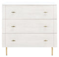 Black 3 Drawer Chest J4426