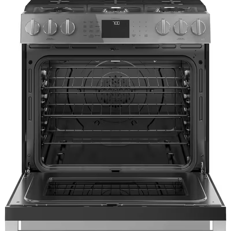 5.6 cu. ft. Smart Slide-In Gas Range with True Convection F879715