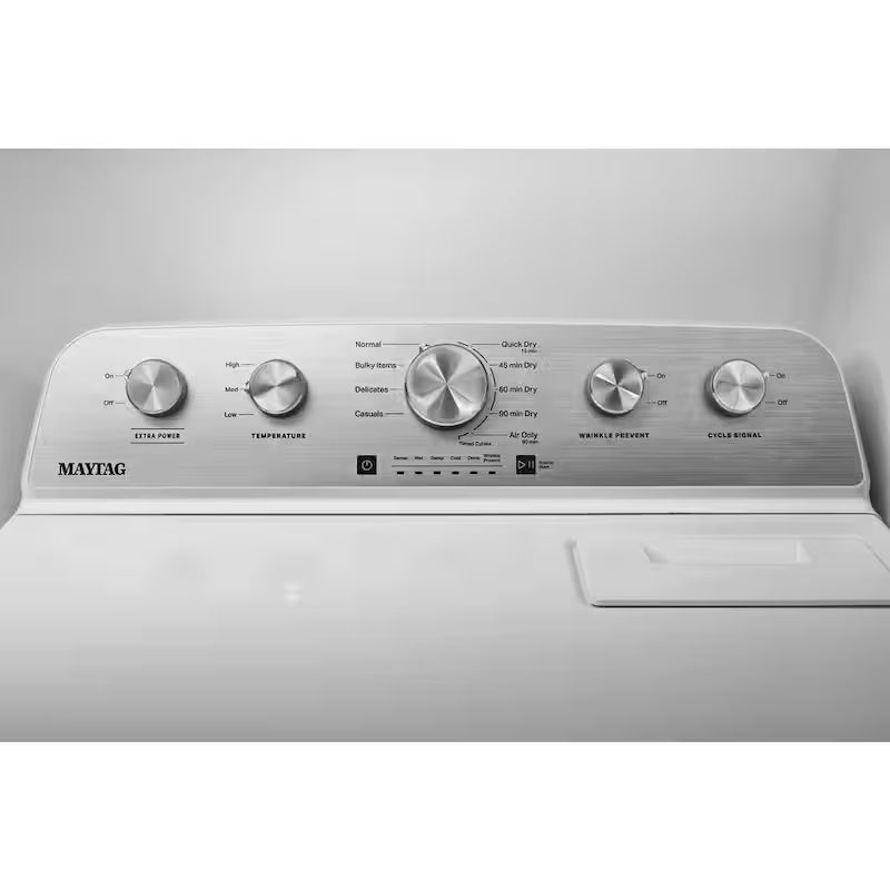 7.0 cu. ft. Vented Electric Dryer in White E556683