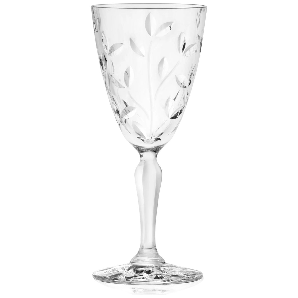 Glass Wine Goblets 7.7 Oz Set of 6 S188