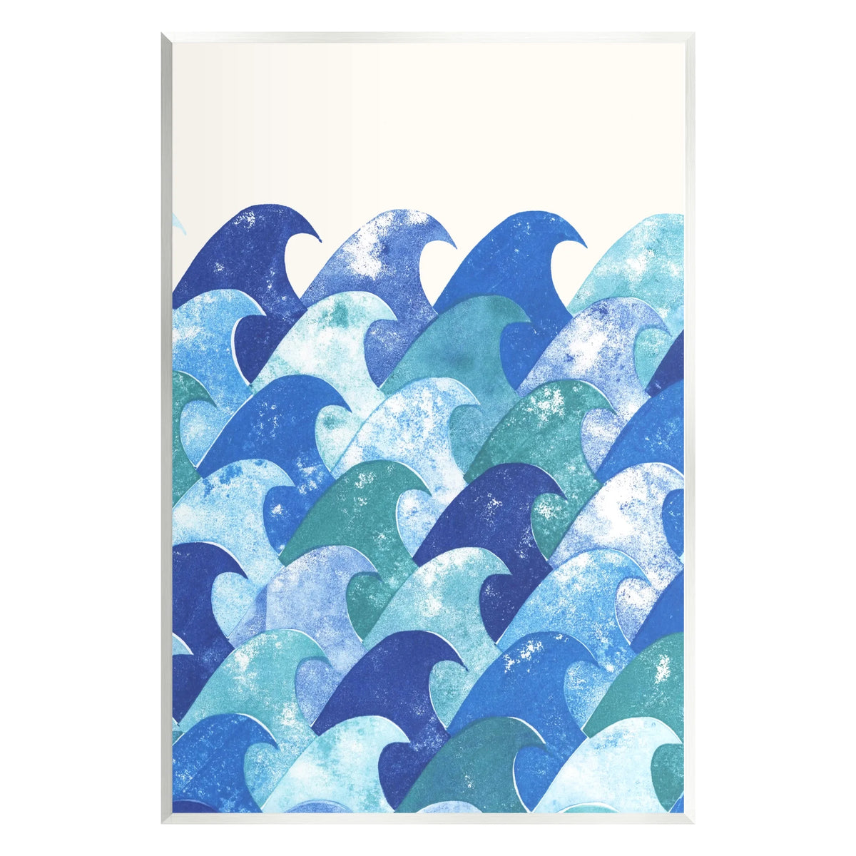 Abstract Sea Waves Painting Unframed Art Print Wall Art, 10 x 15 T324120