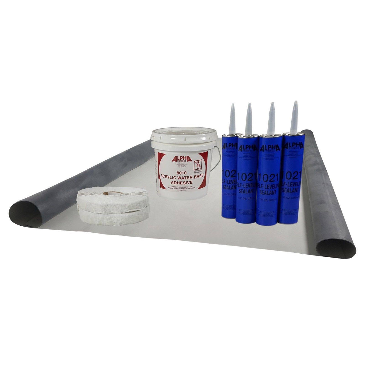 10ft EPDM Rubber Roof Kit Q365199