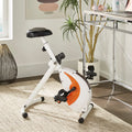 Exercise Bike Chair White Finish Q65737