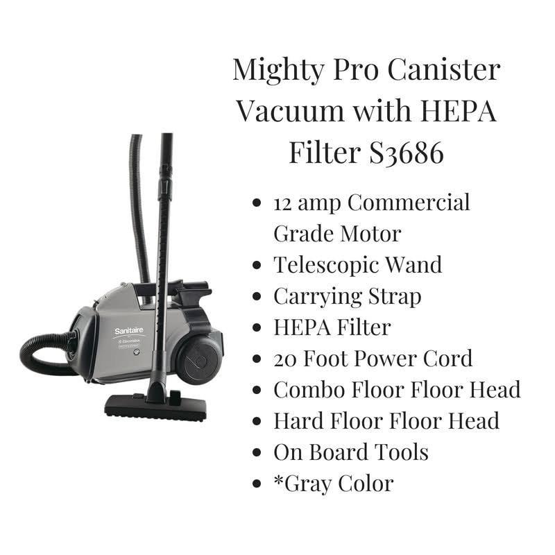 Canister Vacuum Cleaner H1748