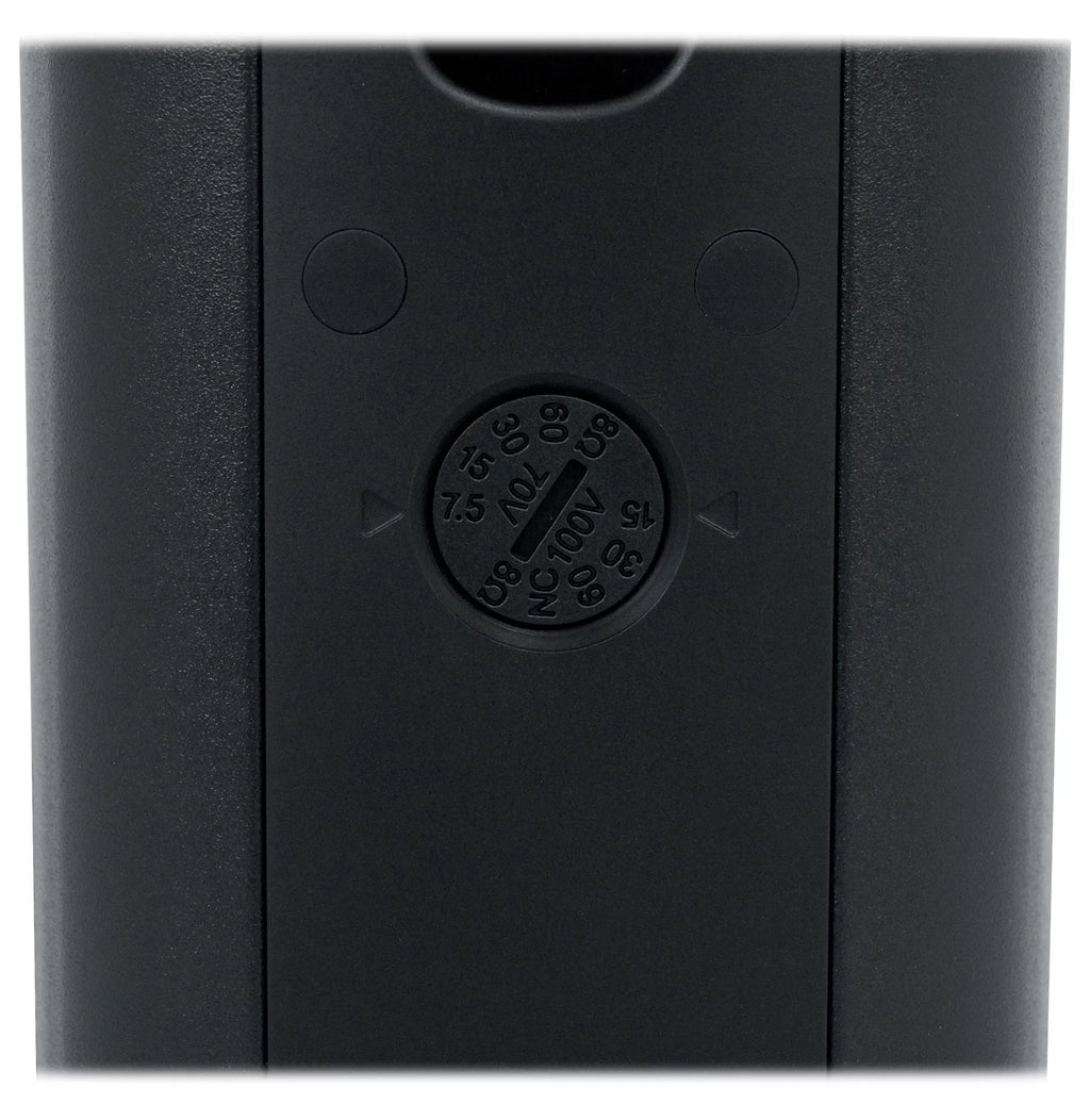 Black 32" Commercial Slim Column Wall Mount Array Speakers O44983