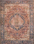 Red Navy 9'0 x 12'0 Rug I23189