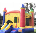 Inflatable Bounce House Wet Dry Slide with Pool & Blower T89882