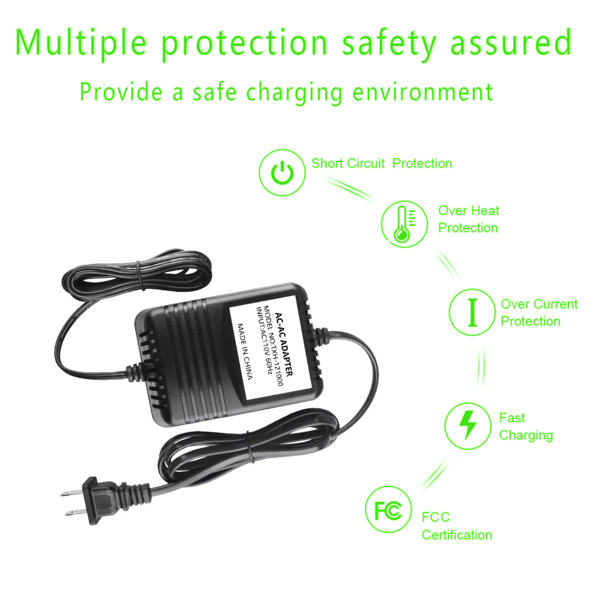 AC Adapter Replacement Class 2 Transformer Power Supply Charger C76874