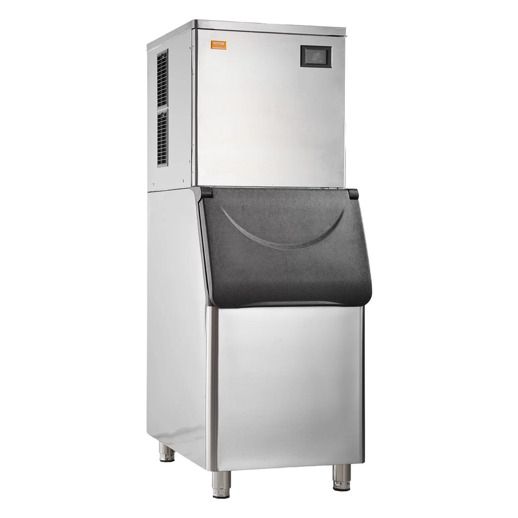 Commercial Ice Maker with Storage Bin Auto Self-Cleaning J51340