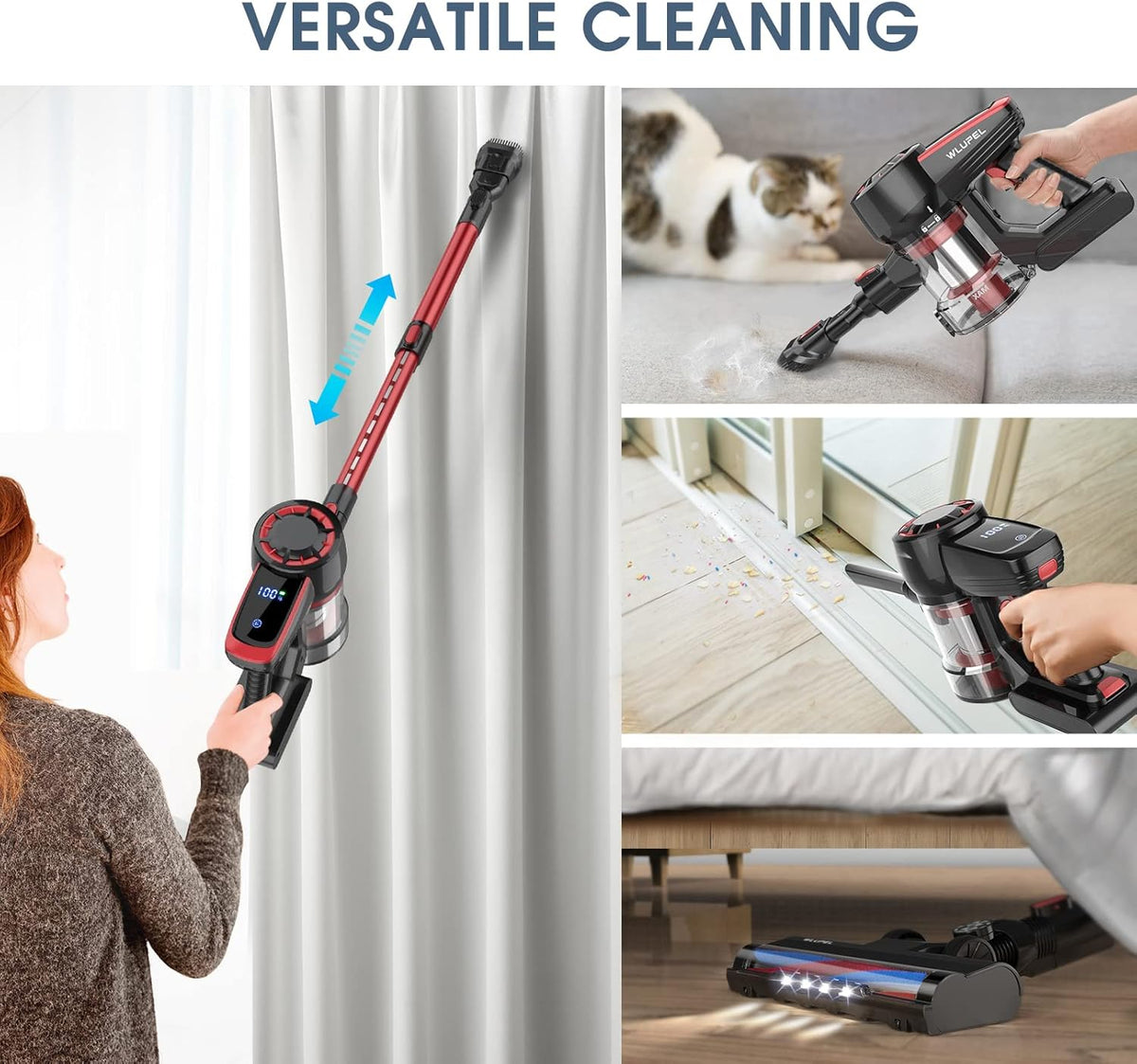 250W Cordless Stick Vacuum Cleaner S451