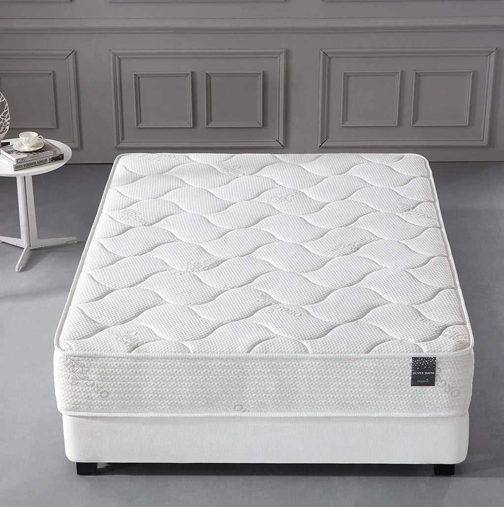 Organic Cotton 10 Spring & Foam Hybrid Mattress A623258