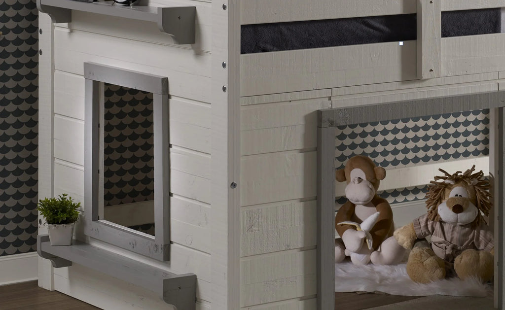 White & Grey Low Loft U11700