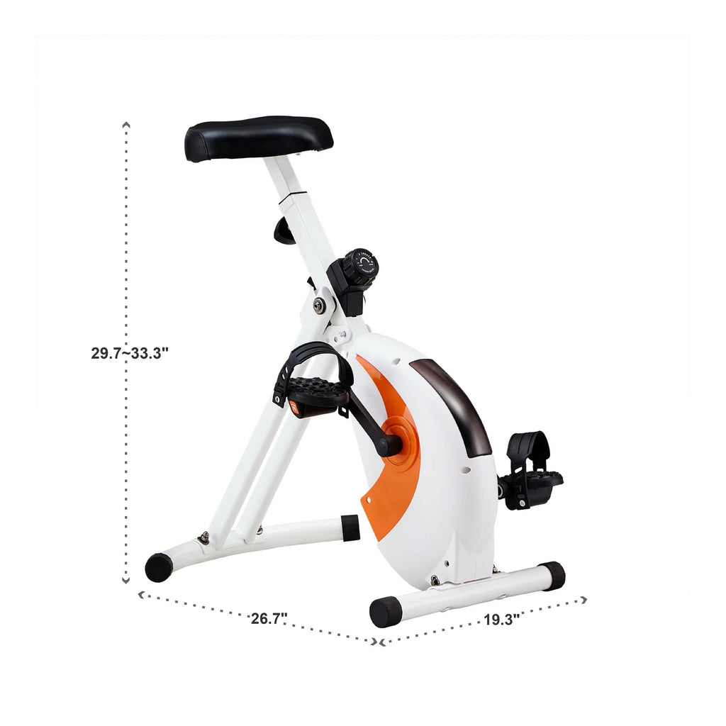 Exercise Bike Chair White Finish Q65737