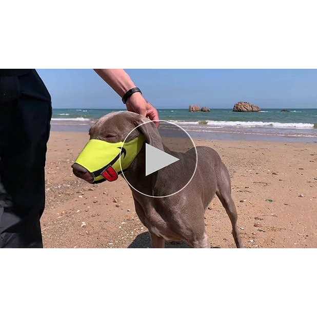 Dog Muzzle with Soft Breathable Air Mesh Nylon M510