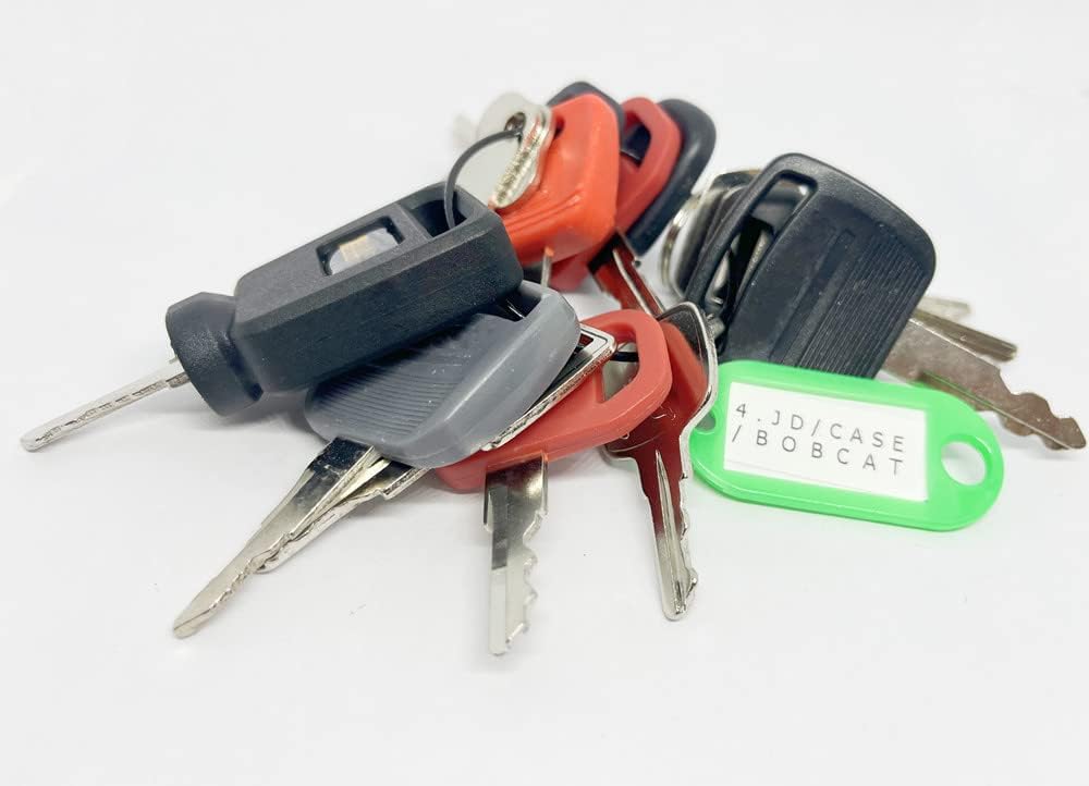 142PC Ignition Keys for Heavy Construction Equipment P653