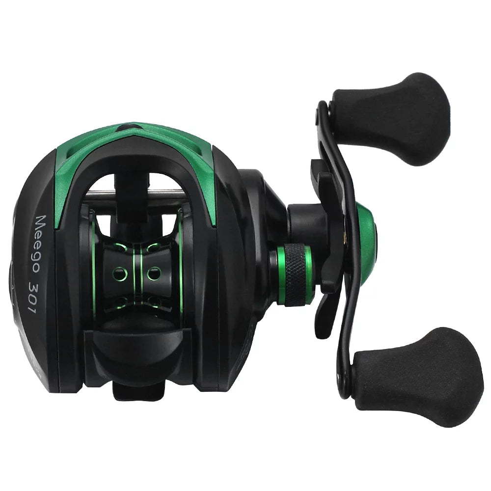 Lightweight 9.1:1 Gear Ratio Baitcast Fishing Reel B2078