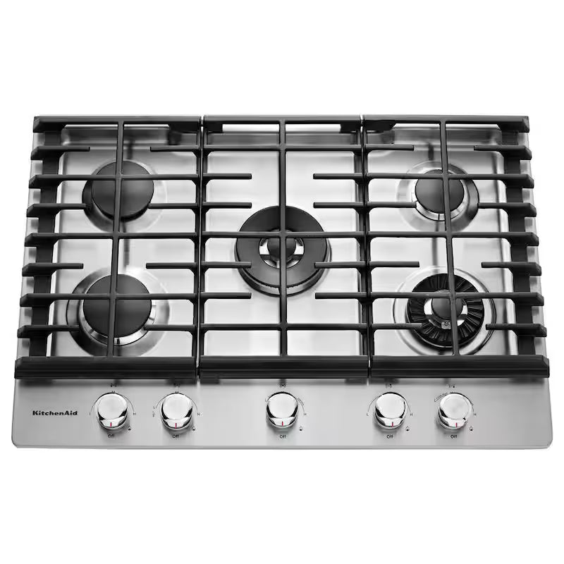 30 in. Stainless Steel Gas Cooktop with 5 Burners R811983