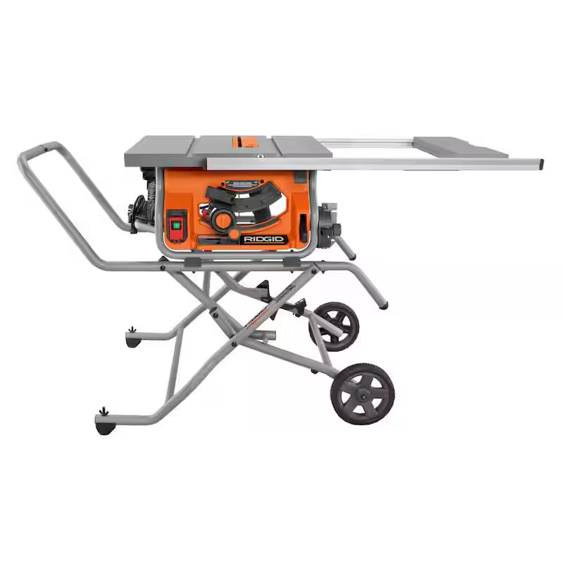 10 Amp 10 in. Corded Table Saw with Stand R72514